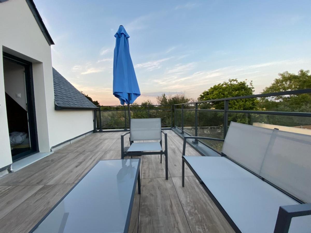 Maison de vacances à Sarzeau à 5 min de la plage à pieds Exterior foto